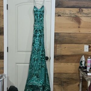 Green prom dress!!!